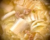 Hình bước làm 3 của món Canh Cải Thảo Thịt Băm