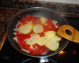 Foto del paso 4 de la receta Crema de pimientos y setas