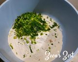 A picture of step 1 of Leek Rotis.