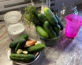 🥒 Extra roppanós kovászos uborka 🧄 rántva IS ⚠️ recept fázis 1 fotója