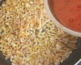 A picture of step 5 of Lasaniya batata garlic.