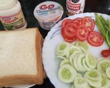 A picture of step 2 of Swedish sandwich cake.