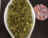 A picture of step 7 of Egg Spinach Scramble or Anda Palak Bhurji.