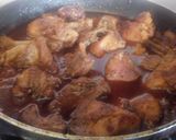 A picture of step 6 of Chicken changezi.