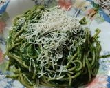 Foto del paso 6 de la receta: Espaguetis con salsa de espinacas