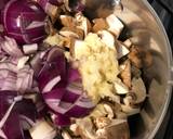 Garlic Mushroom soup recipe step 2 photo