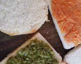 A picture of step 5 of #Tiranga sandwich.