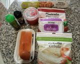 Foto del paso 1 de la receta: Hojaldre redondo sin gluten o normal relleno de salmón fresco