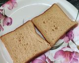 A picture of step 1 of Garlic chilli butter toast.