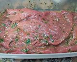 Foto del paso 2 de la receta: Milanesa gigante a la pizzanesa