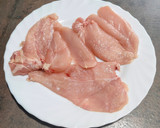 Foto del paso 1 de la receta: Cachopos de pollo y manzana