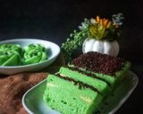Foto langkah ke 5 dari resep (010).Bolu Kukus Pandan Keju.