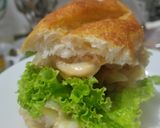 Foto del paso 10 de la receta: Sándwich de pollo y cebollas grilladas🥪🧀🍗