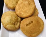 A picture of step 3 of Pooŕi.