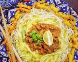A picture of step 20 of Curry khousay.
