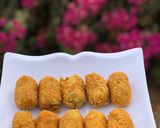A picture of step 7 of Sweet potato nuggets.