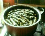 صورة لخطوة 3 من وصفة ورق عنب بالبرغل والرز