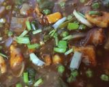 A picture of step 8 of Chili Paneer.