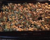 A picture of step 3 of 1952 original Chex party mix#mycookbook.