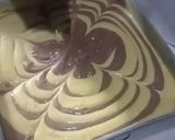 Foto langkah ke 6 dari resep Steamed Zebra Cake (takaran gelas).