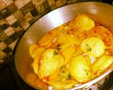 A picture of step 8 of Eggs in Potato.