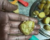 A picture of step 12 of Sindhi Aloo Tuk.