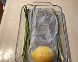 A picture of step 1 of California Farm Microwave Asparagus.