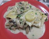 Foto del paso 5 de la receta: Sorrentinos con salsa de hongos