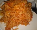 A picture of step 9 of Cauliflower Spaghetti With Bell Peppers & Garlic.