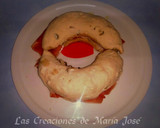 Foto del paso 4 de la receta: Rosca de jamón en pan de pipas