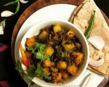 Paneer Kulfa Saag Stir Fry recipe step 7 photo