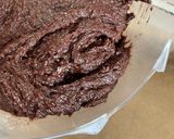A picture of step 6 of Easter Mini Egg Brownies.