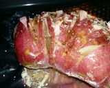 Foto del paso 5 de la receta: Ensalada tibia de patatas hasselback, lechuga y granada