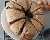 Foto langkah ke 11 dari resep 198. Chiffon Cake Cokelat Keju 🍫🧀.