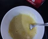 A picture of step 3 of Apple Pudding ❤.