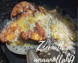 A picture of step 2 of King Fish or Surmai Fry.