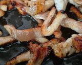 Foto del paso 4 de la receta Espagueti con Cebolla Caramelizada y Tiras de Lomo