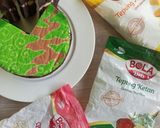 Foto langkah ke 8 dari resep Brownies Batik Keju Lumer.