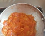 A picture of step 1 of Tomato thokku.