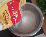 A picture of step 1 of Multigrain flour thepla.