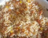 A picture of step 3 of Fried Rice (How to use leftover rice).