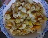 A picture of step 2 of Fruit chat😍#CookpadRamadan #RamadanSpecial.