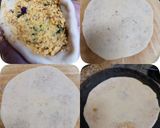 A picture of step 4 of Sattu Paratha.
