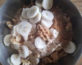A picture of step 2 of Sattu breakfast.