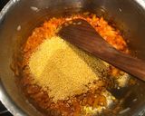 Hagymás, paprikás köles Judit módra. recept fázis 2 fotója