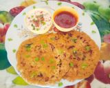 A picture of step 5 of Healthy nutrious tasty Sattu Chilla.