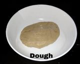 A picture of step 1 of Aloo paratha.