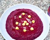Une image de l'étape 3 de Houmous aux betteraves.