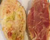 Foto del paso 4 de la receta Bocadillo de tomate y jamón