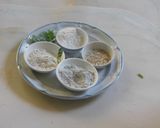 A picture of step 1 of Butter Garlic Naan with rye, barley and wheat flours.